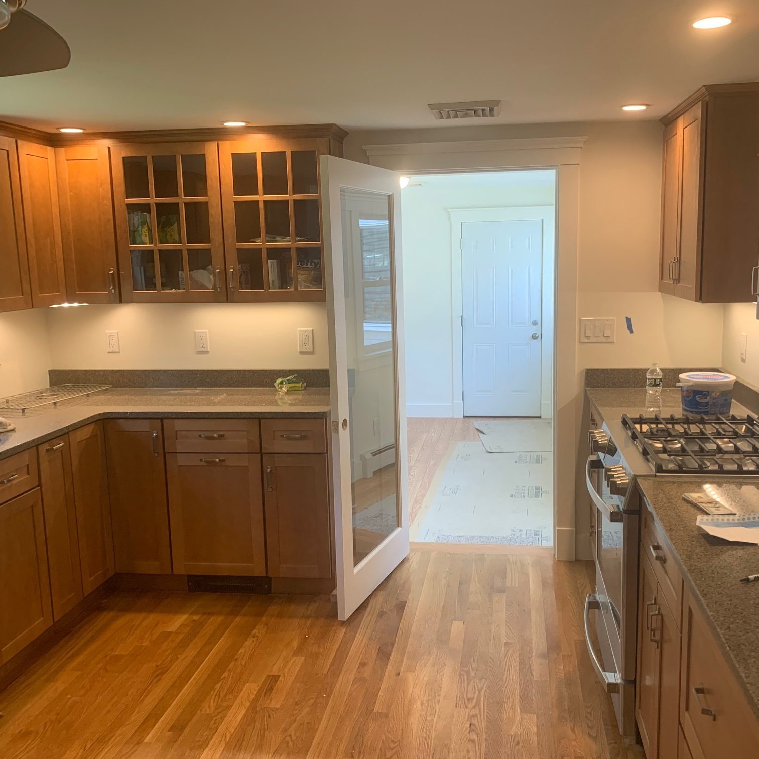 Kitchen cabinet refinishing