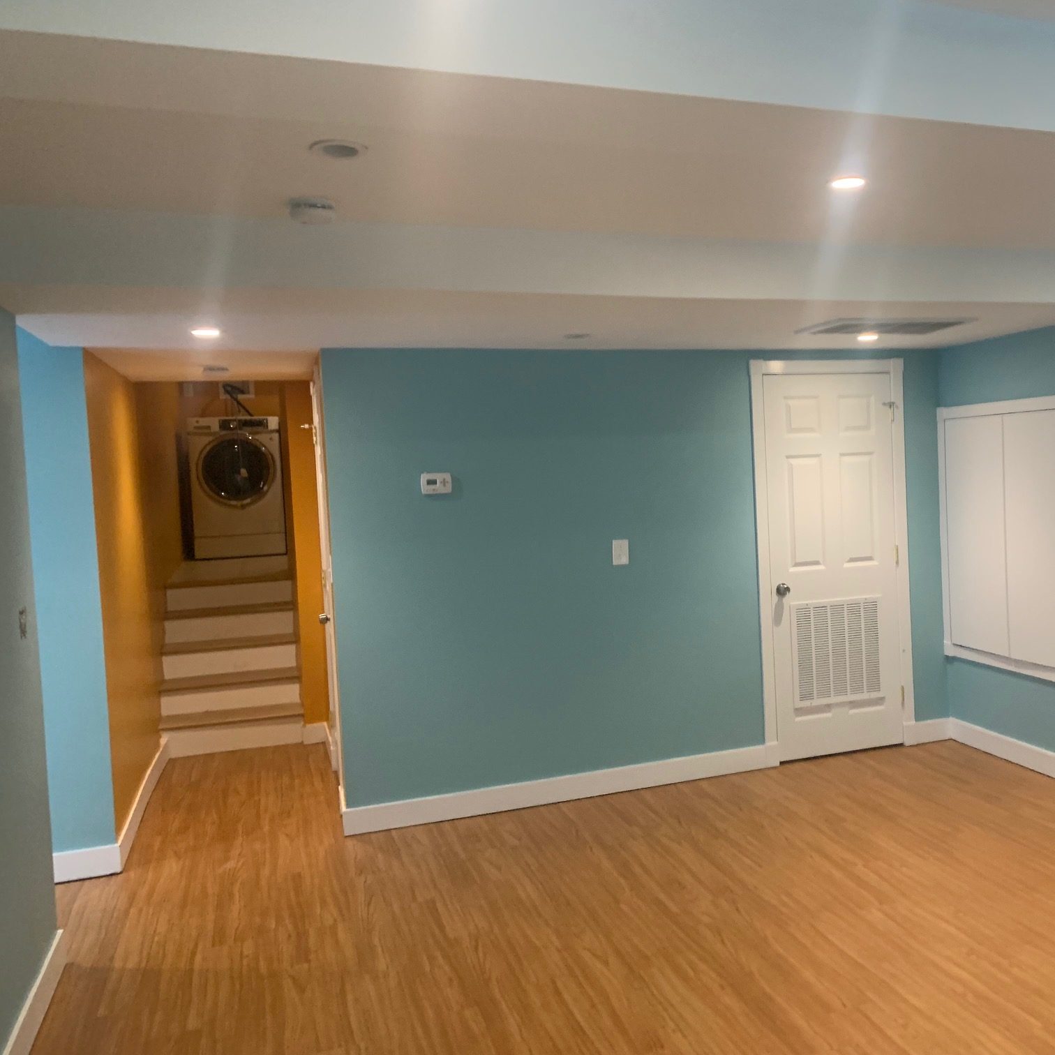 Interior Blue Painting