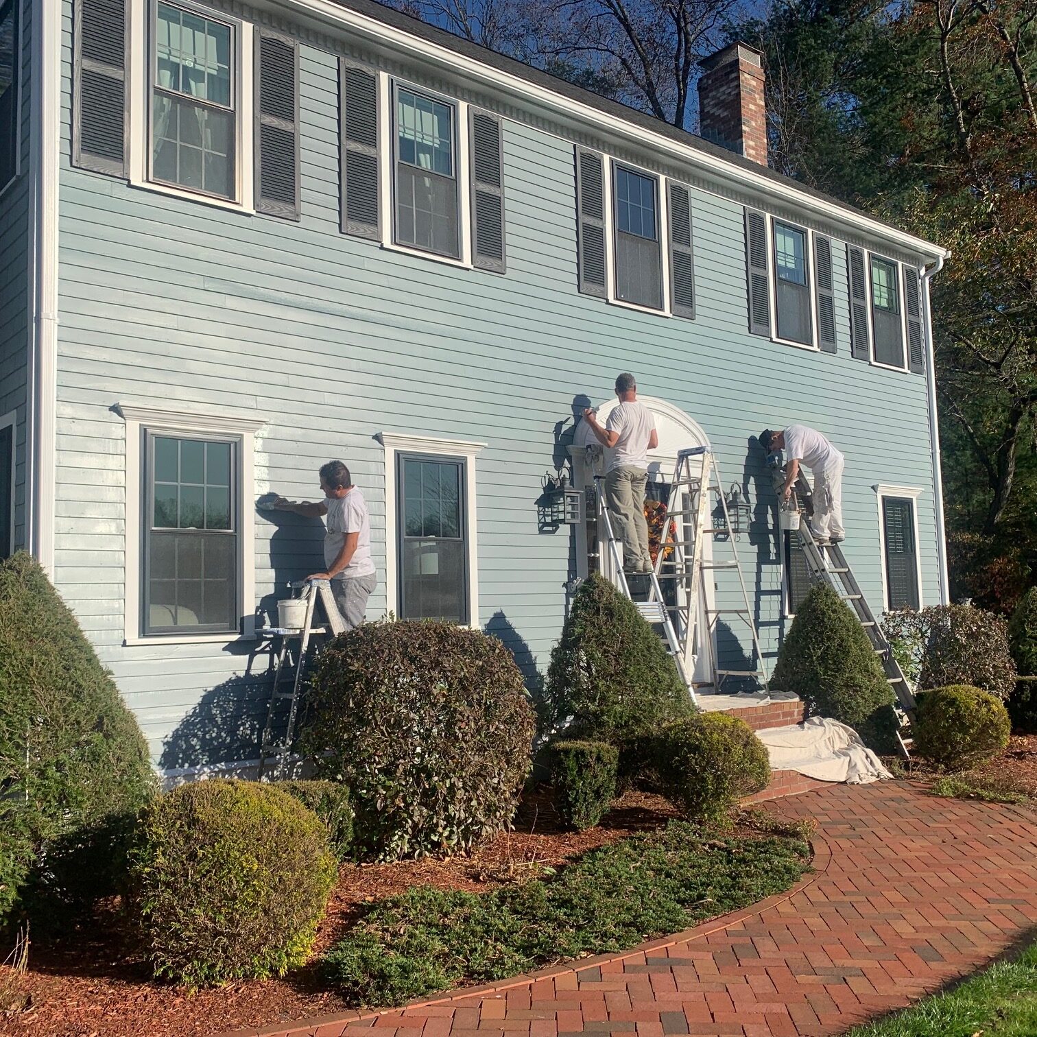 Exterior home painting services for Boston homes