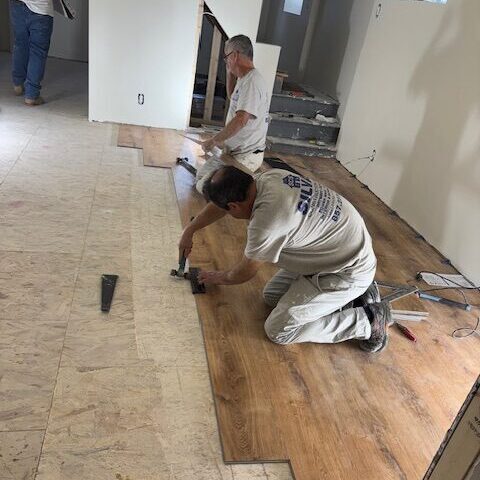 Vinyl Plank Flooring Installation